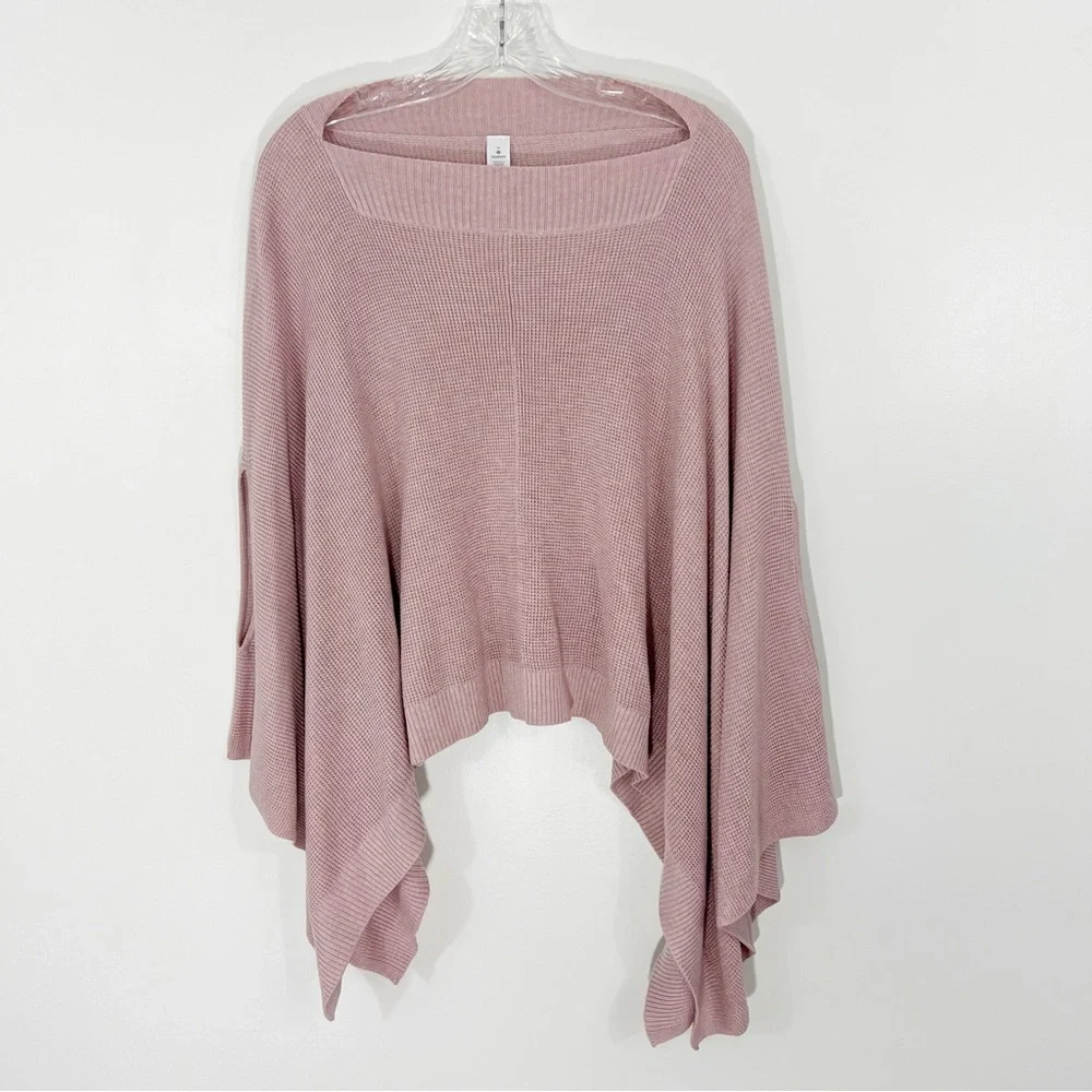 Lululemon Forward Flow Cape in Vintage Mauve One Size